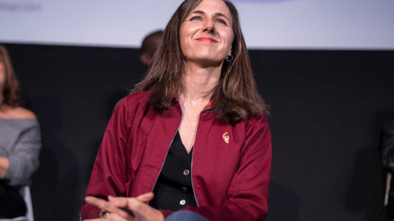La portavoz de Podemos en el Congreso, Ione Belarra. (Foto: Diego Radam&eacute;s / Europa Press)