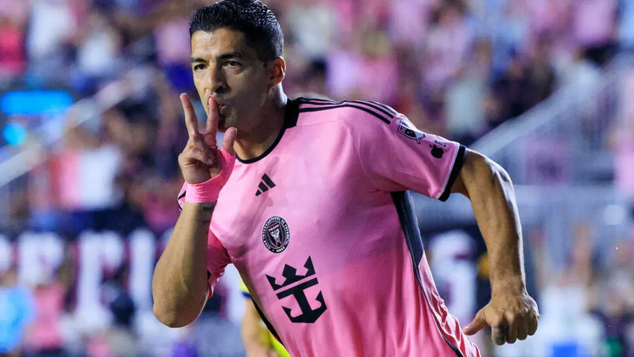 EuropaPress_5824436_13_march_2024_us_fort_lauderdale_inter_miamis_luis_suarez_celebrates_after