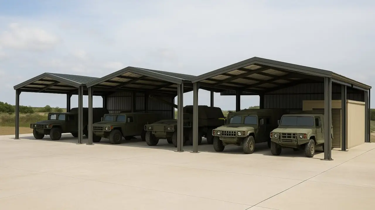 Garajes y pozos del nuevo cuartel