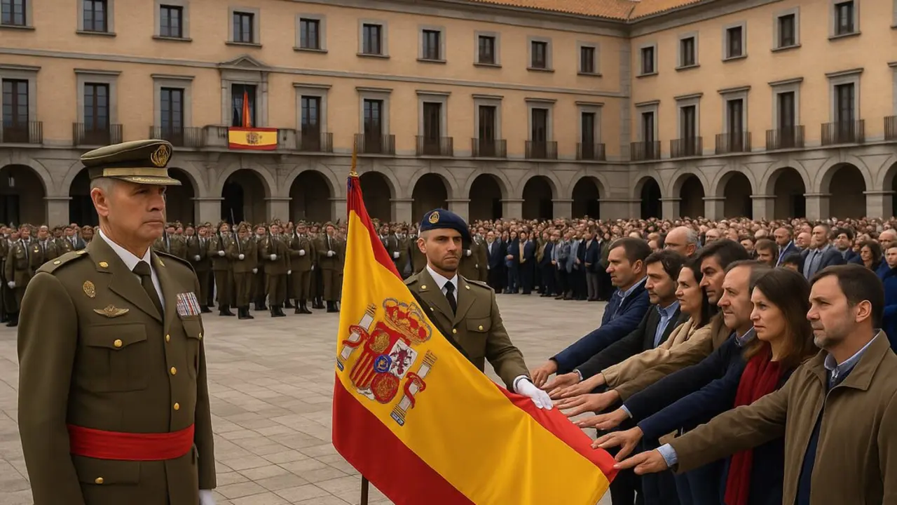 Jura de Bandera en el 175 aniversario