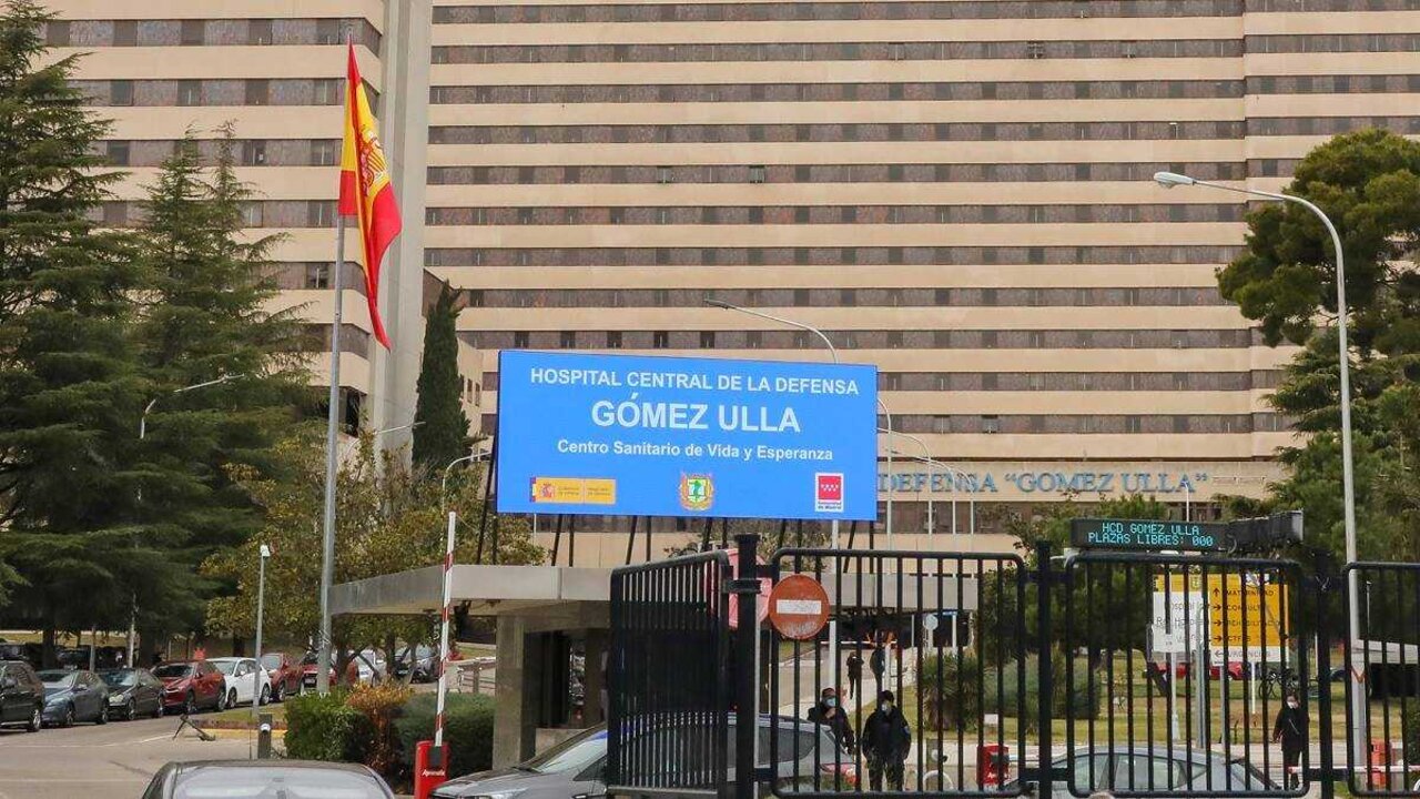 Hospital Central de la Defensa G&oacute;mez UIla, en Madrid (Firma: Marta Fern&aacute;ndez / Europa Press).