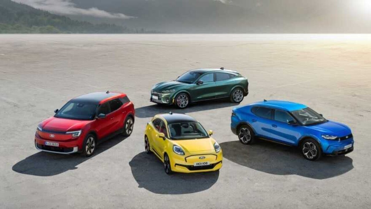 El&eacute;ctricos de Ford actuales UE