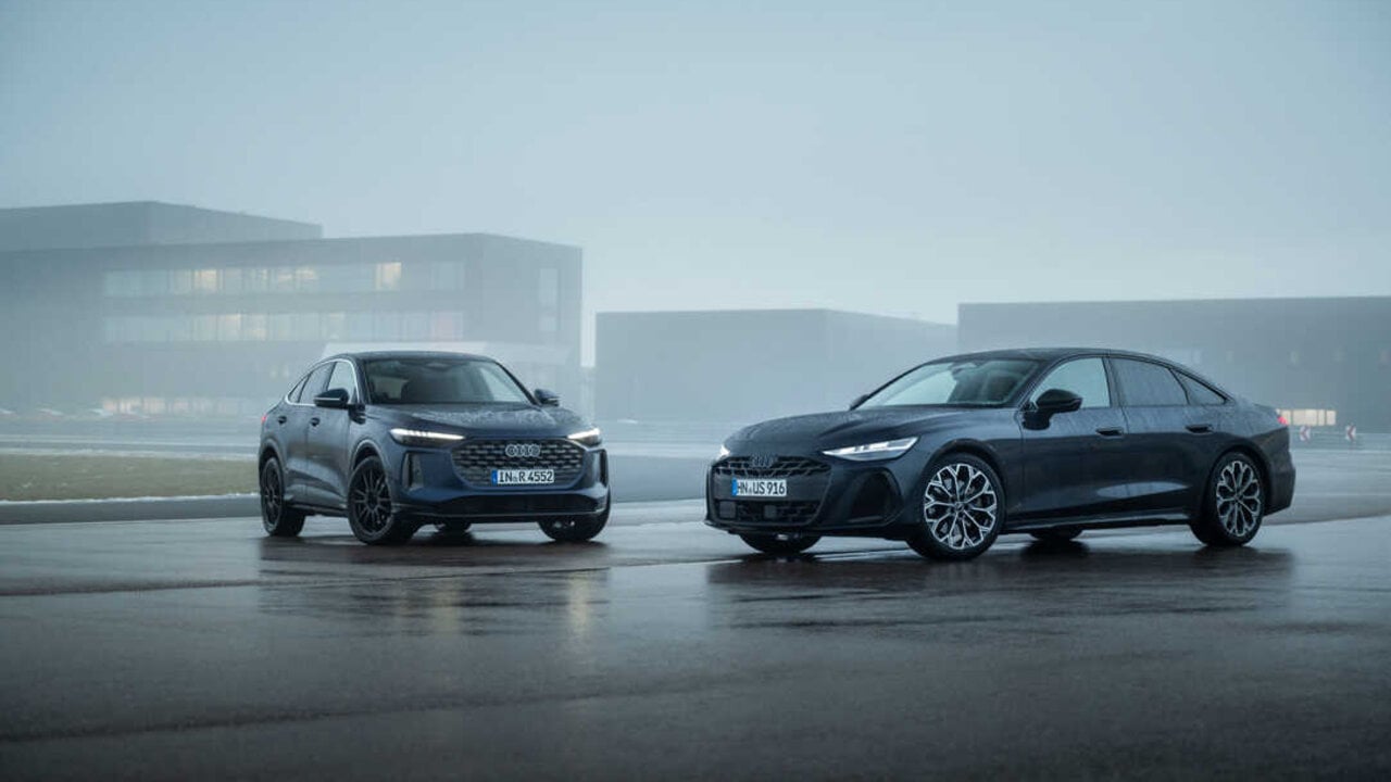 Audi Q5 and Audi A6 with new V6 TDI engines: The Q5 delivers 580 Nm of torque, mild-hybrid technology, and the option for HVO fuel. The A6 offers 220 kW (299 hp) from a 3.0-liter engine and uses MHEV technology for efficient performance.