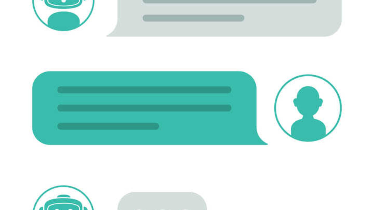 Conversaci&oacute;n con un asistente virtual que funciona con IA. Freepik.