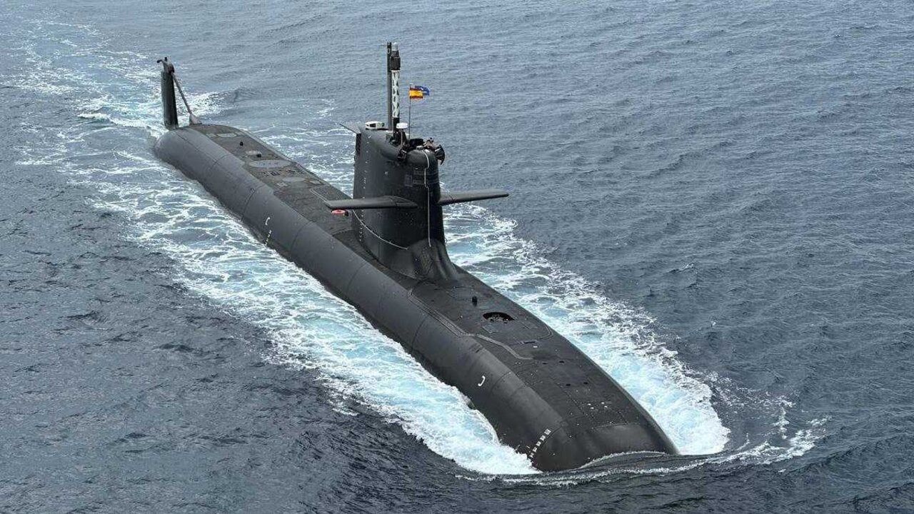El submarino S-81 'Isaac Peral' de la Armada, desplegado con la OTAN (Foto: NATO Allied Maritime Command).