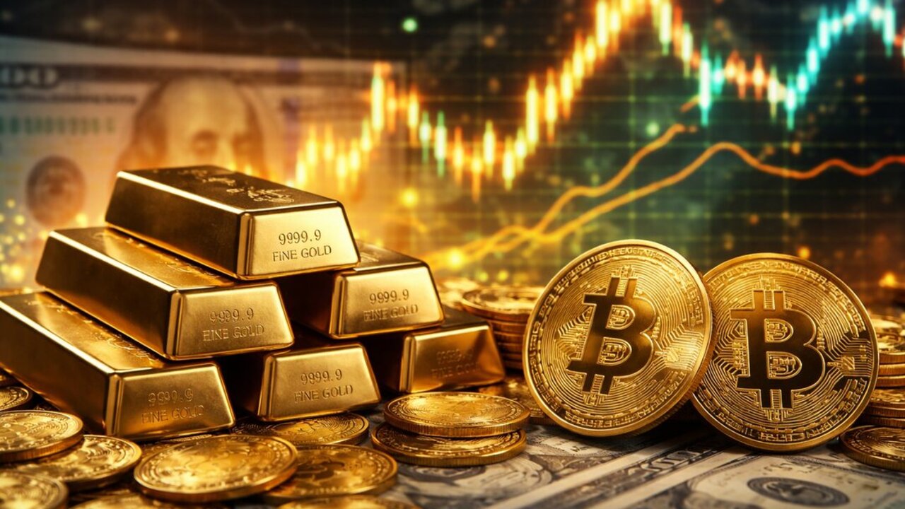 Tensi&oacute;n pol&iacute;tica en Estados Unidos impulsa oro y Bitcoin