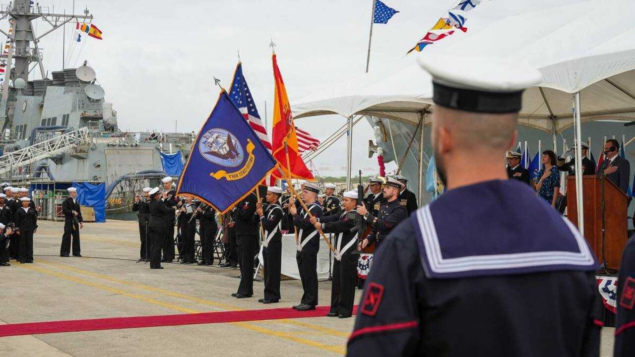 Militares estadounidenses en la base naval de Rota (Firma: Francisco J. Olmo / Europa Press).