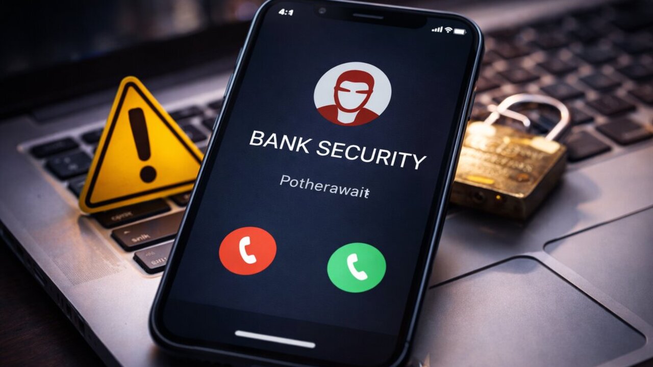 Mensaje falso que desencaden&oacute; la estafa bancaria