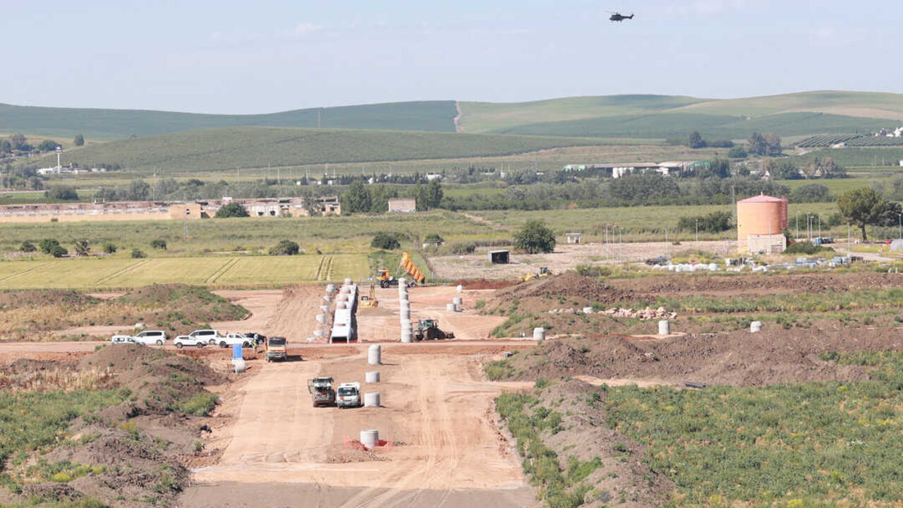 Obras de la futura Base Log&iacute;stica del Ej&eacute;rcito de Tierra en C&oacute;rdoba (Foto: Roc&iacute;o Ruz / Europa Press)