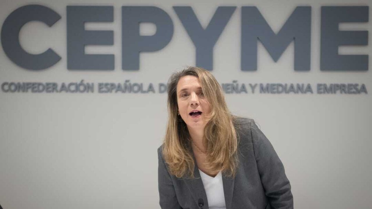 La presidenta de Cepyme, &Aacute;ngela de Miguel. Fernando S&aacute;nchez / Europa Press