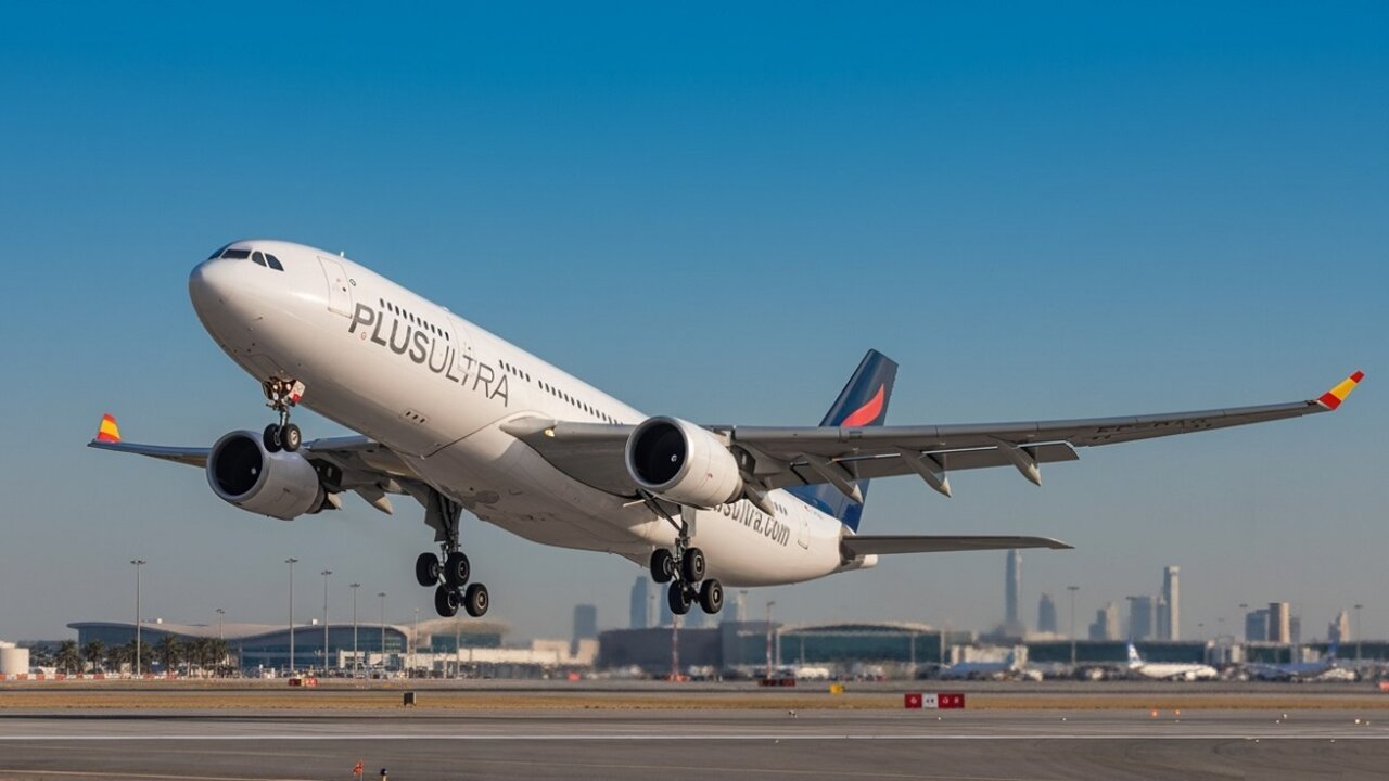 Un avi&oacute;n de Plus Ultra (Foto: Plus Ultra L&iacute;neas A&eacute;reas).