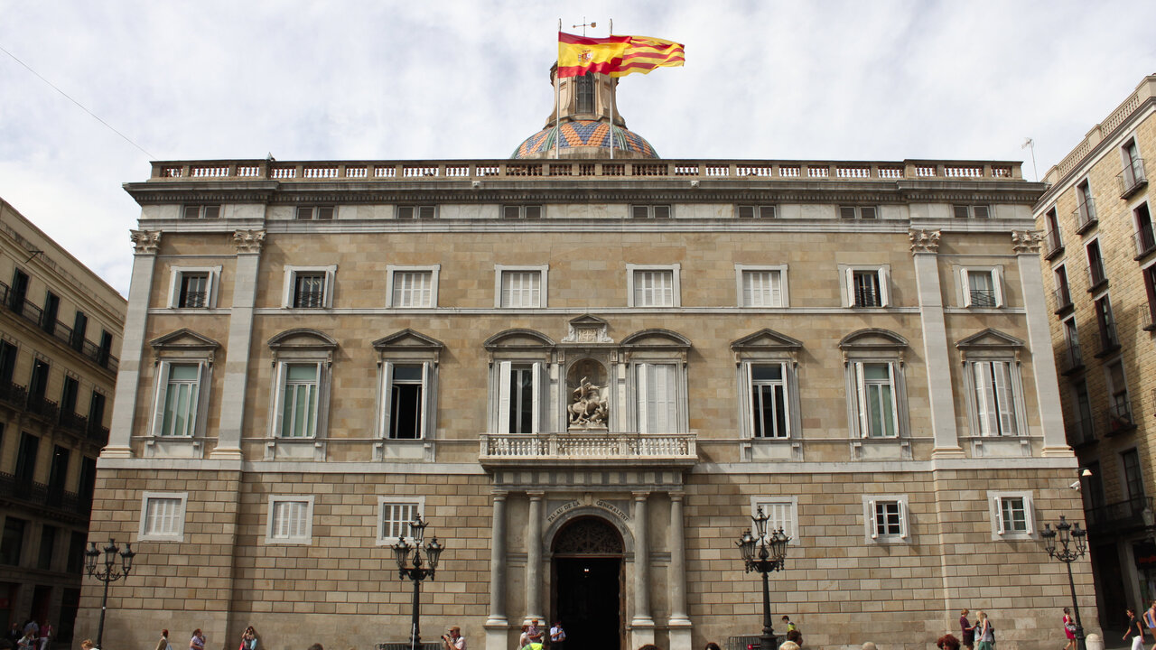 Palacio de la Generalitat de Catalu&ntilde;a.