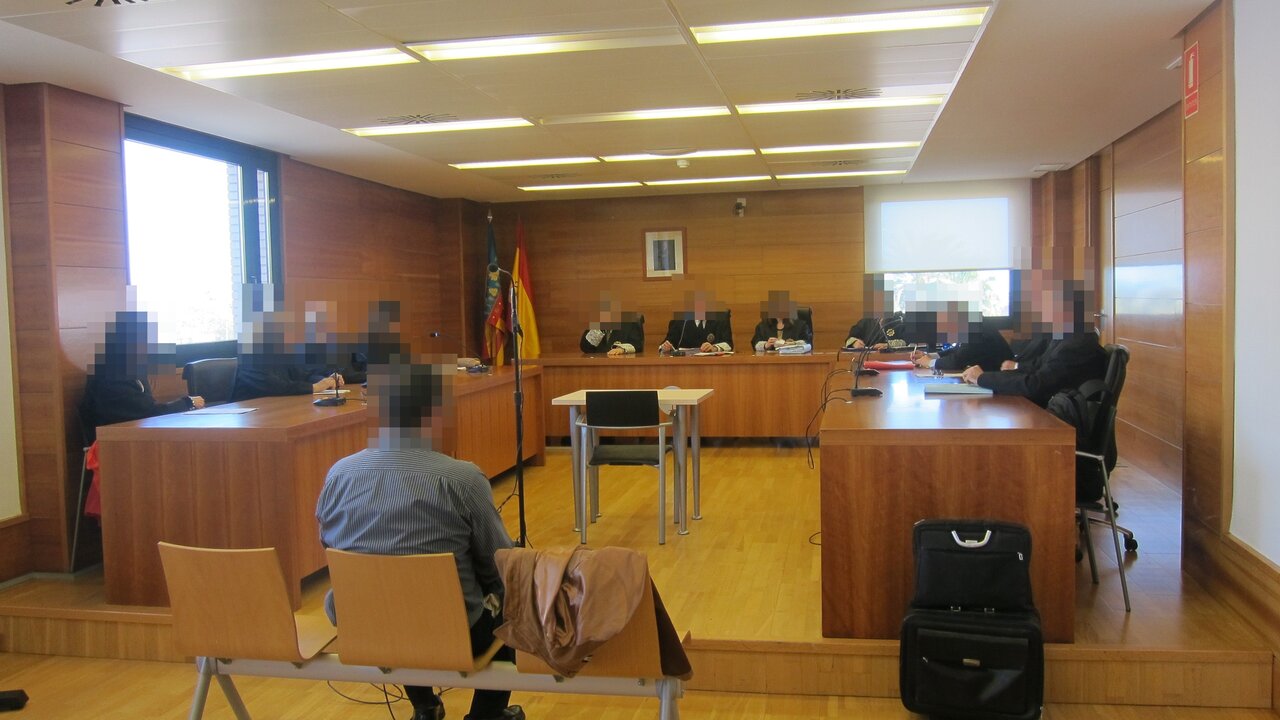 Sala de la Audiencia Provincial de Castell&oacute;n.