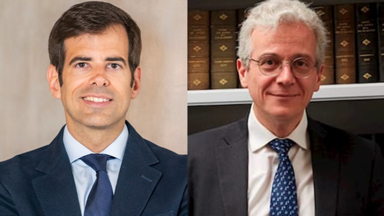 Los socio-directores de Administrativando Abogados y Pamina Avocats, Antonio Ben&iacute;tez Ostos y R&eacute;mi Sermier, respectivamente. Foto: Administrativando Abogados