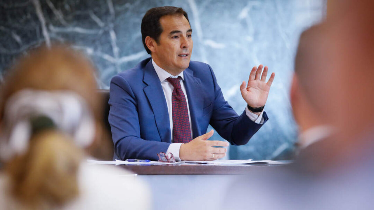 El consejero de Justicia, Administraci&oacute;n Local y Funci&oacute;n P&uacute;blica, Jos&eacute; Antonio Nieto.