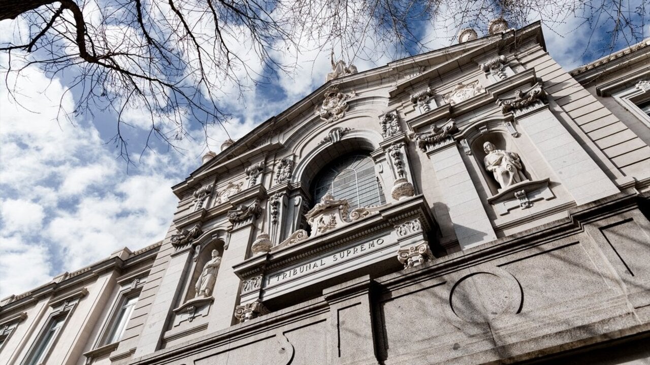 Fachada del Tribunal Supremo.