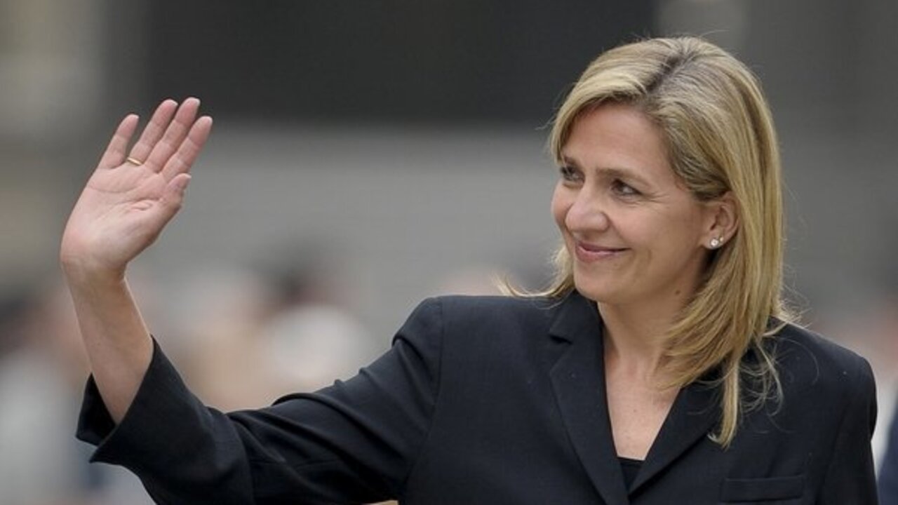 La infanta Cristina.