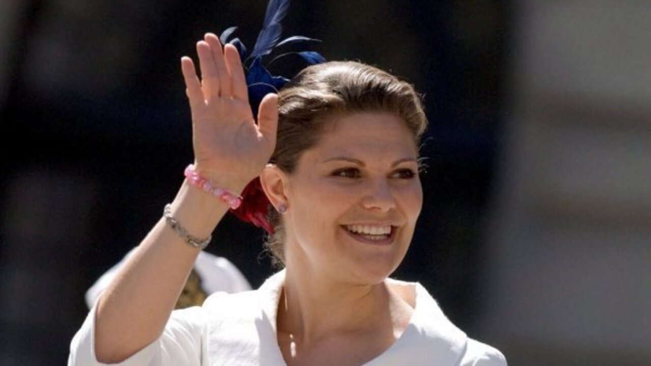 La princesa Victoria de Suecia.
