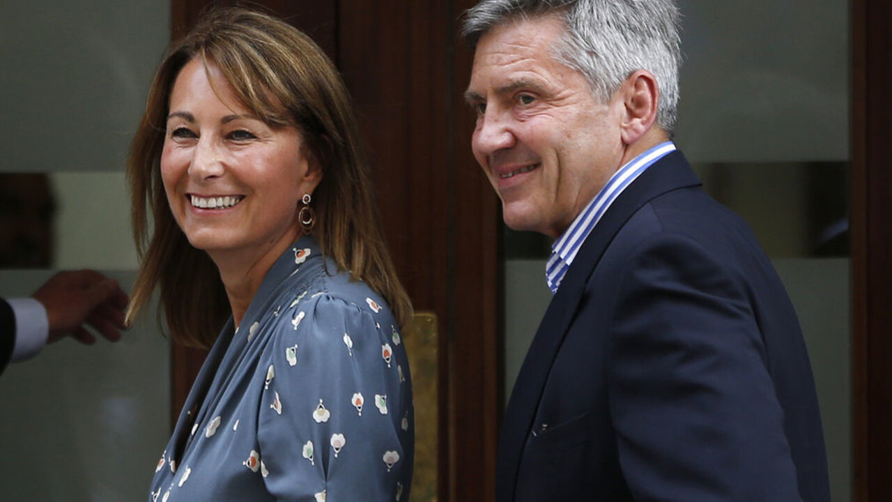 Michael y Carole Middleton.