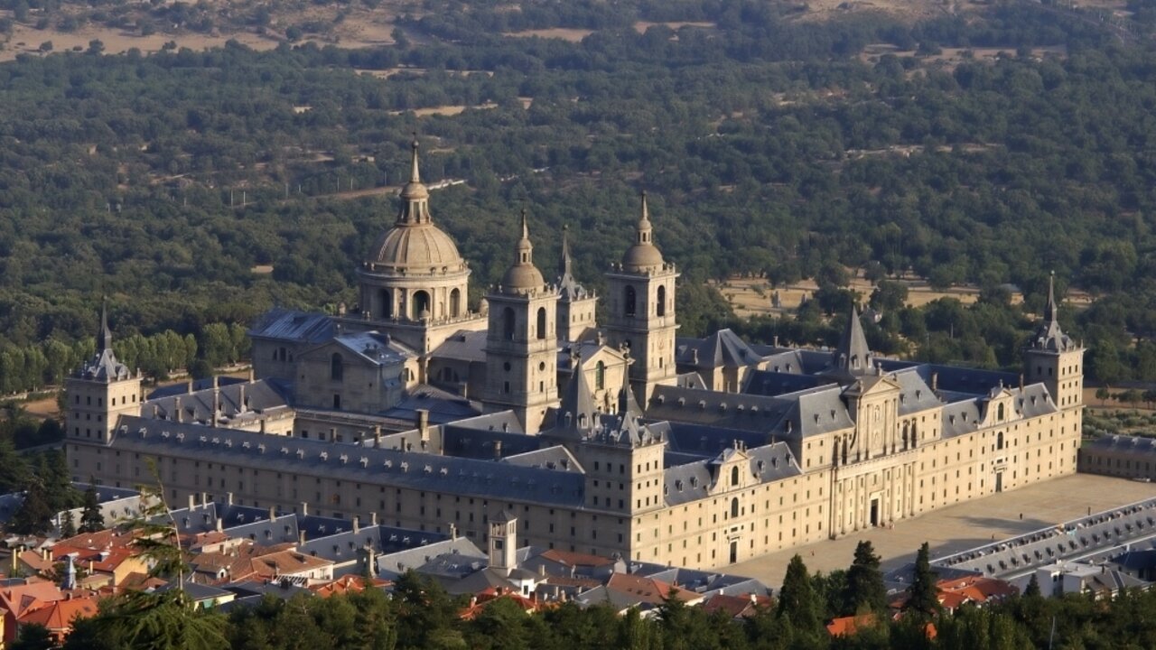 El Monasterio de San Lorenzo de El Escorial.