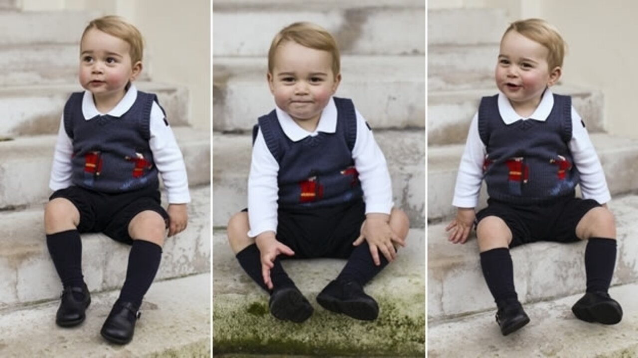 Fotograf&iacute;as oficiales del pr&iacute;ncipe Jorge.