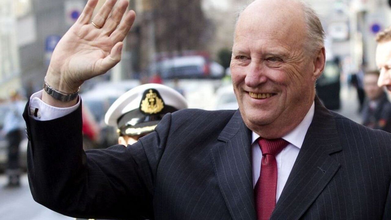 El rey Harald de Noruega.