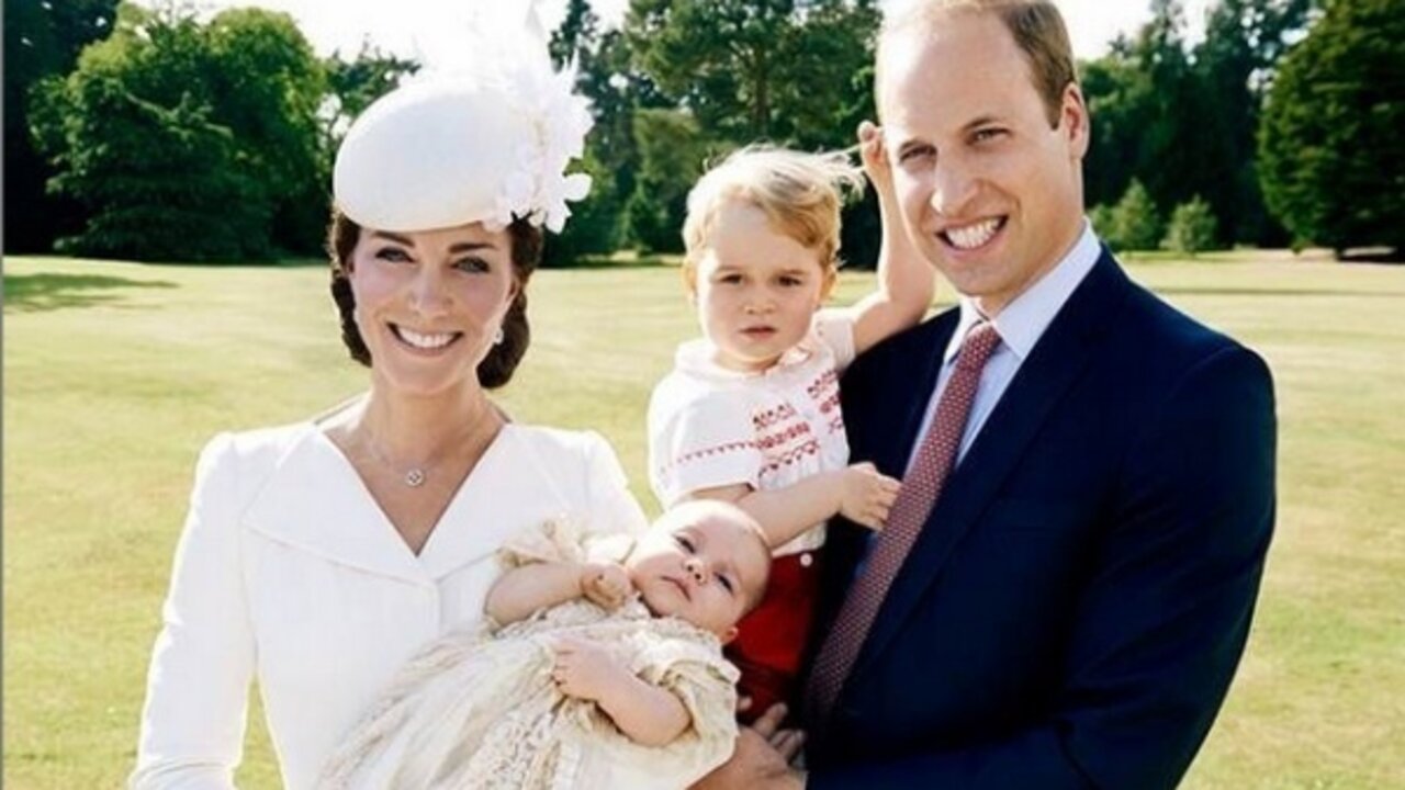Bautizo de la princesa Carlota.