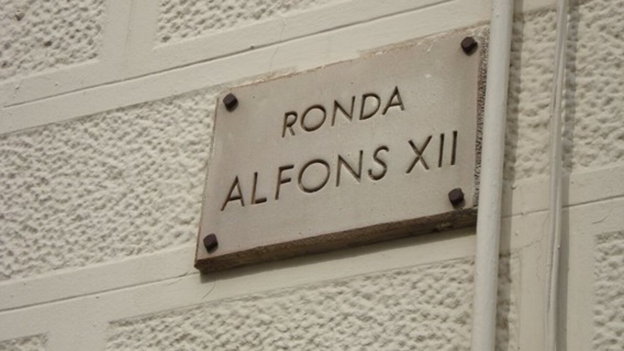 Ronda Alfons XII, Matar&oacute;.