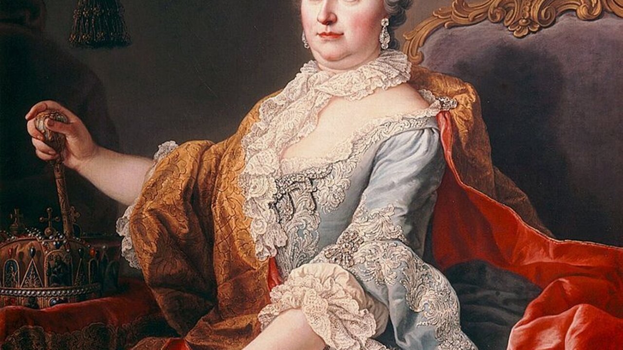 La emperatriz Mar&iacute;a Teresa de Austria.