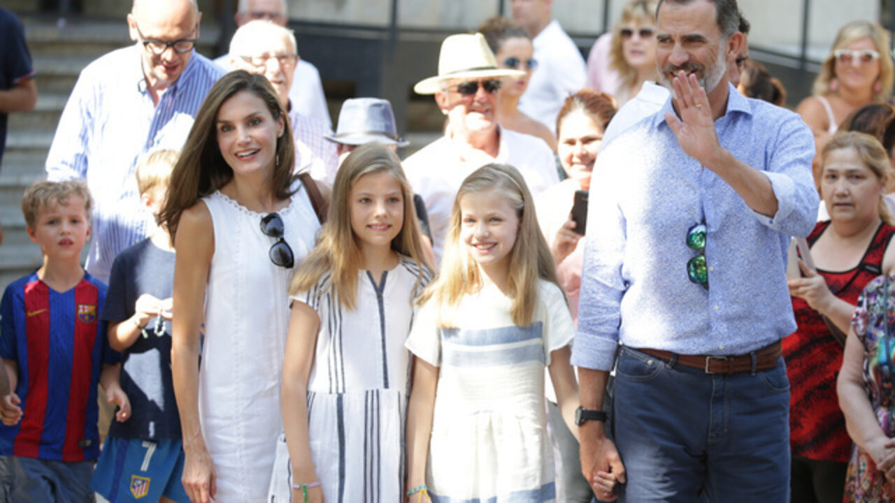 La Familia Real en Palma.