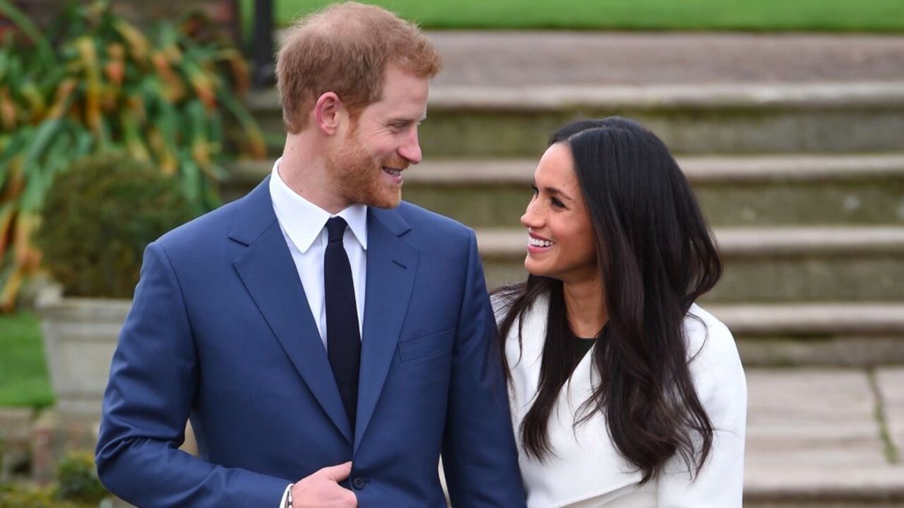 El pr&iacute;ncipe Enrique y Meghan Markle.