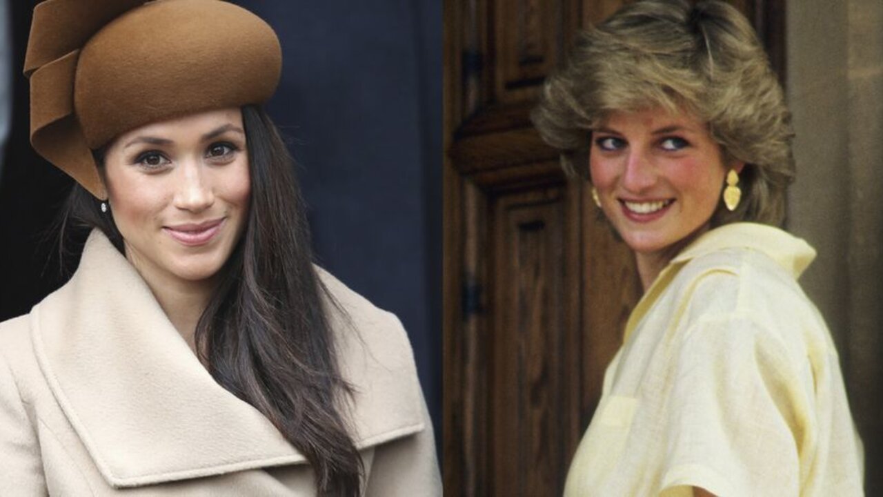 Meghan Markle y la princesa Diana
