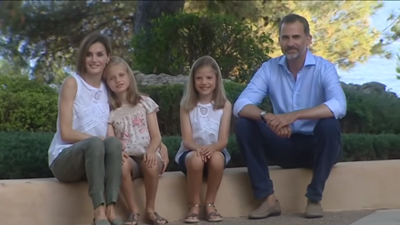 Im&aacute;genes del posado de la Familia Real en Marivent.