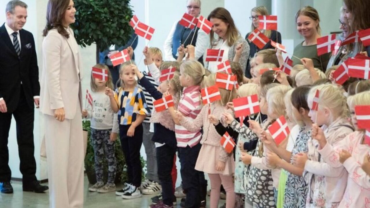La princesa Mar&iacute;a de Dinamarca en Finlandia.