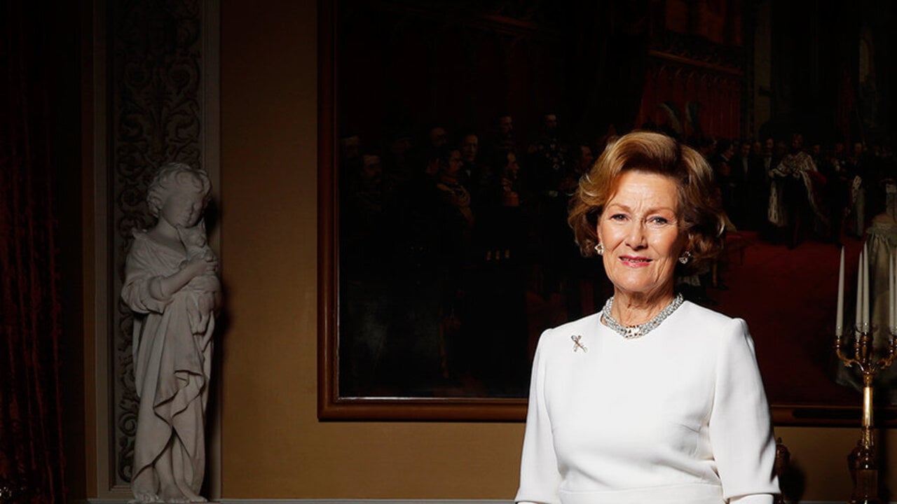 La reina Sonia de Noruega