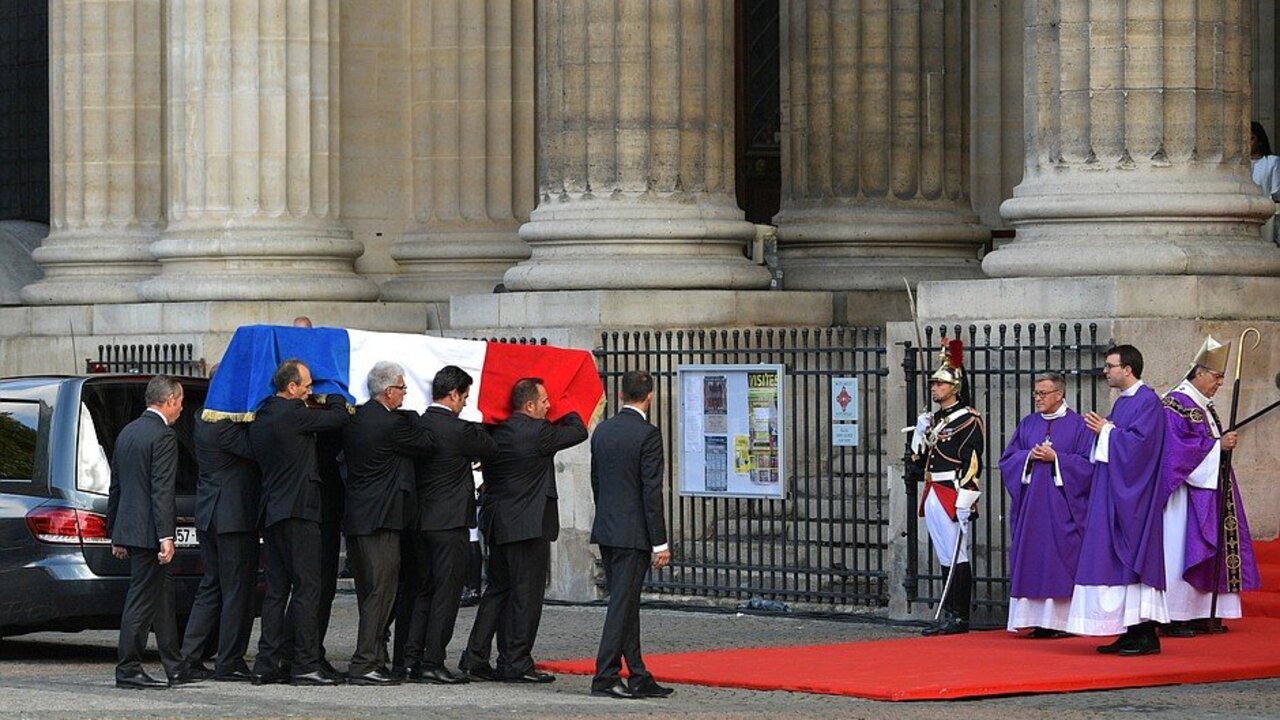 Funeral del ex presidente franc&eacute;s, Jacques Chirac