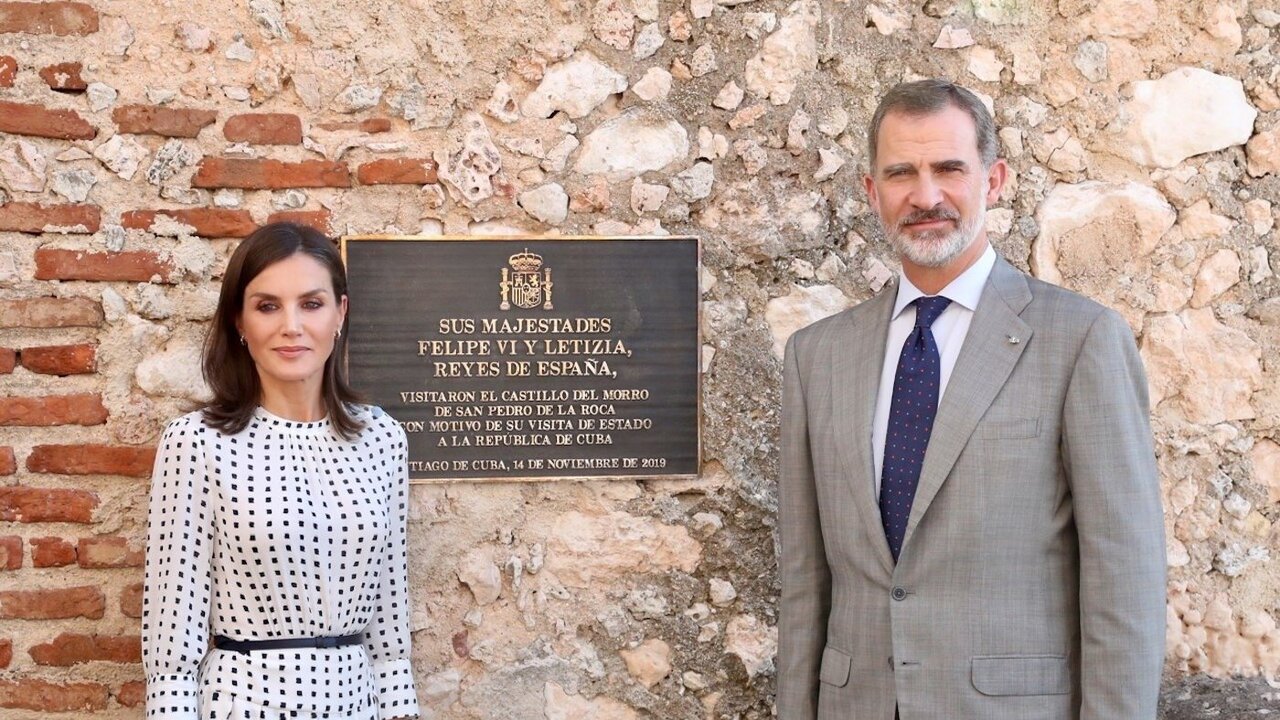 Don Felipe y Do&ntilde;a Letizia durante su viaje a Cuba