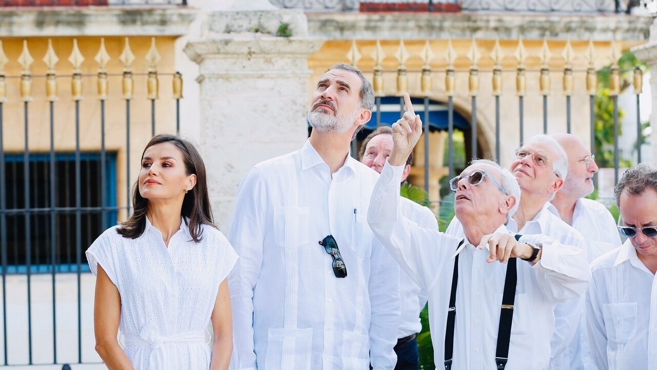 Don Felipe y Do&ntilde;a Letizia durante su viaje a Cuba