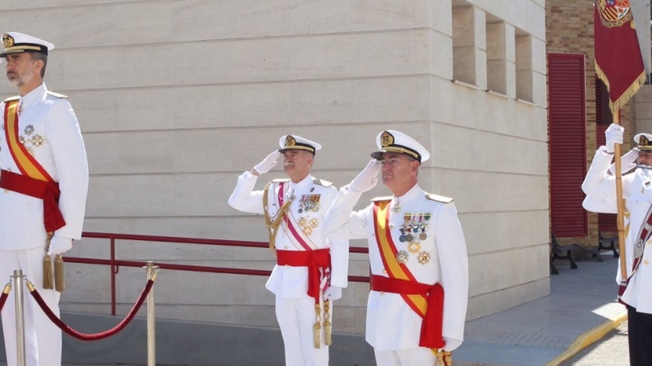 Miembros del Cuartel Militar de la Casa Real