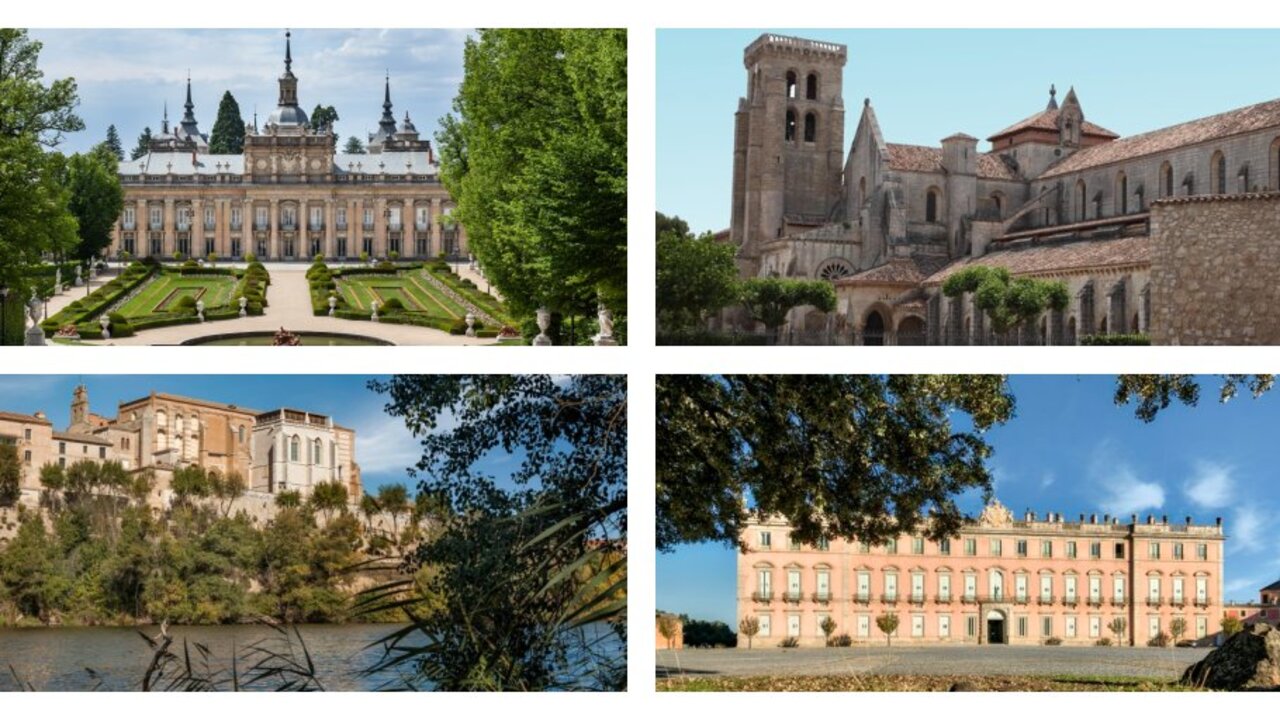 El cierre afecta a los palacios y jardines de La Granja y de Riofr&iacute;o y a los monasterios de Tordesillas y Las Huelgas.