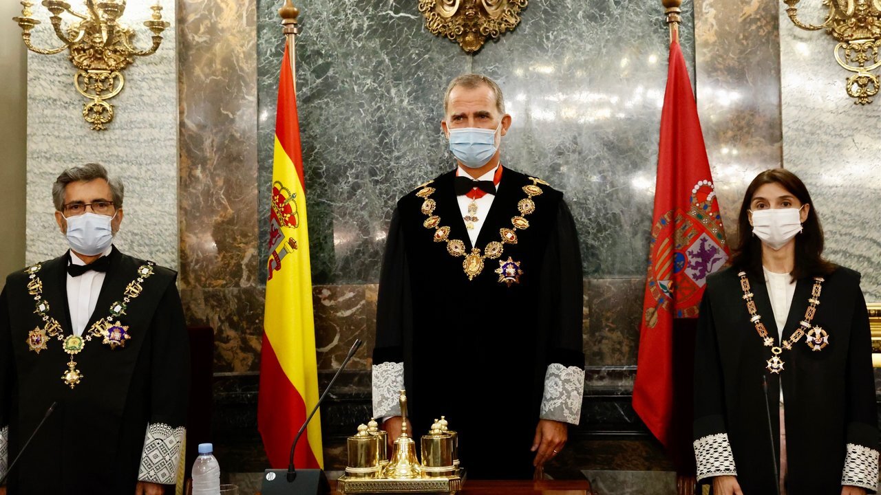 Rey apertura a&ntilde;o judicial