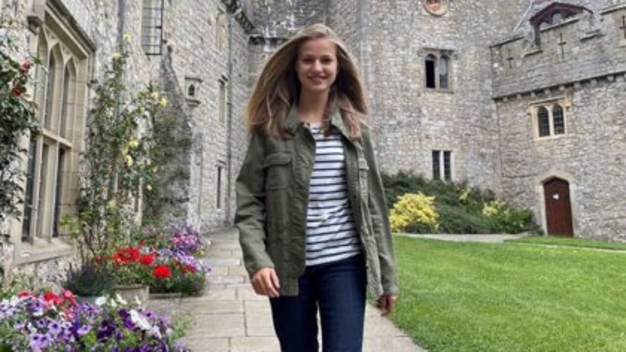 Princesa Leonor en el UWC Atlantic College.