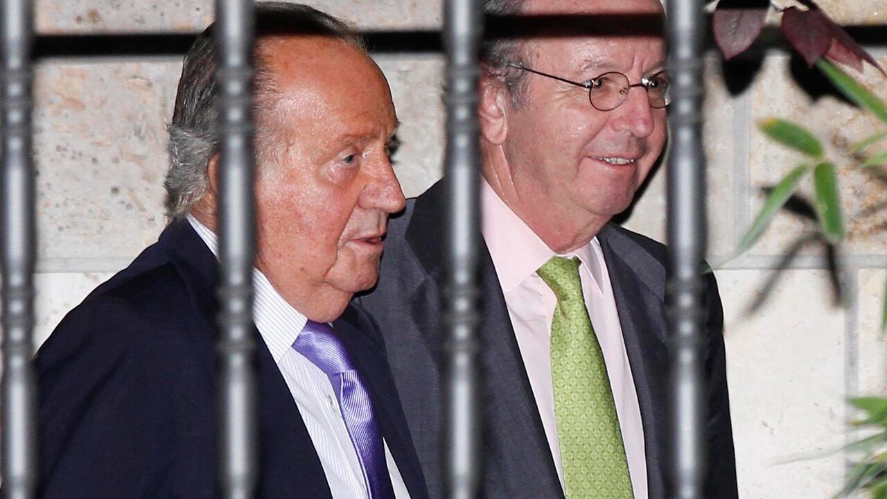 El Rey Juan Carlos y Rafael Spottorno en una imagen de archivo.