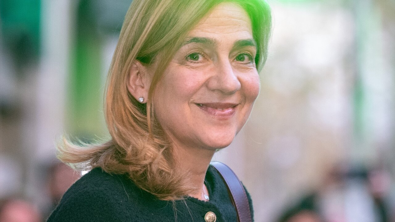 La Infanta Cristina en la celebraci&oacute;n del 60 cumplea&ntilde;os de la Infanta Elena