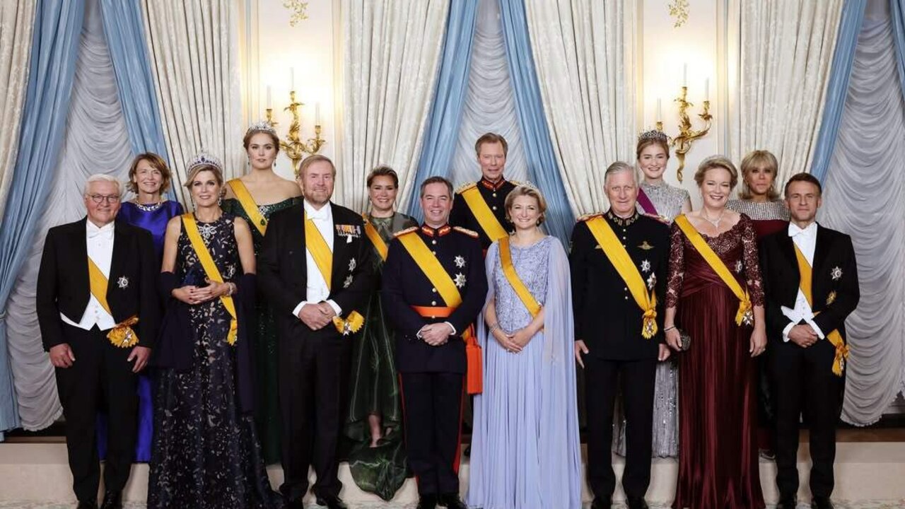 Los nuevos Grandes Duques de Luxemburgo, Guillermo y St&eacute;phanie, se convierten en la cabeza del Estado del pa&iacute;s en compa&ntilde;&iacute;a de dos de los pa&iacute;ses del Benelux: B&eacute;lgica y Holanda.