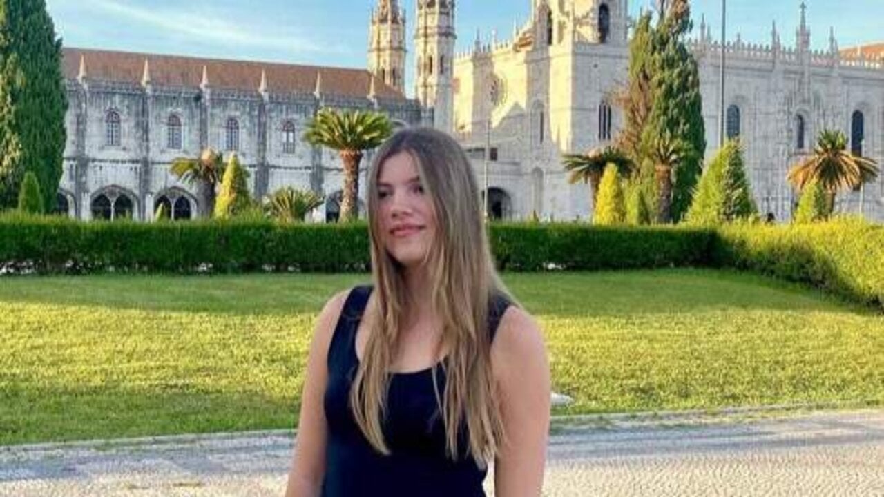 La infanta Sof&iacute;a en Lisboa. Foto: Casa Real.