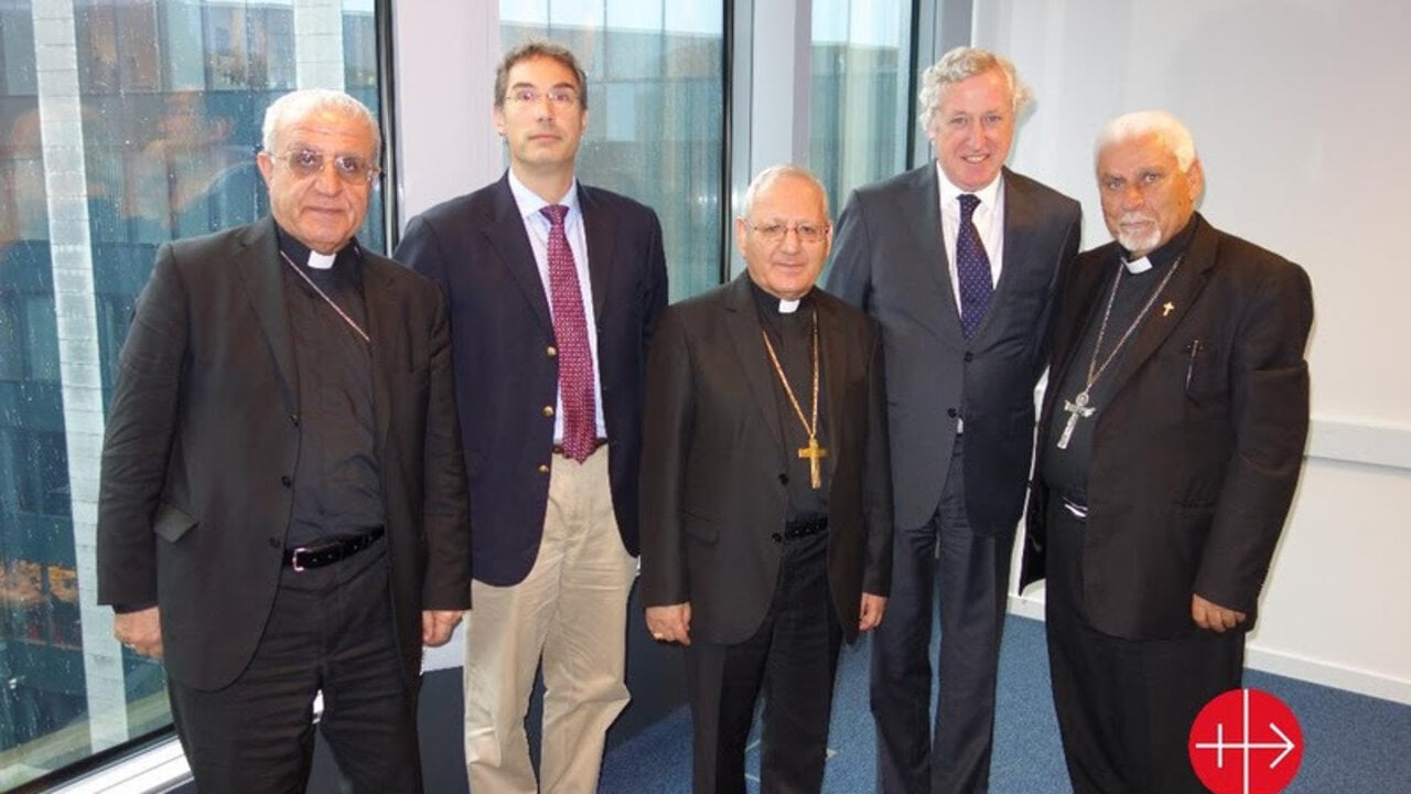 Reuni&oacute;n de los l&iacute;deres iraqu&iacute;es con representantes de la Uni&oacute;n Europea.