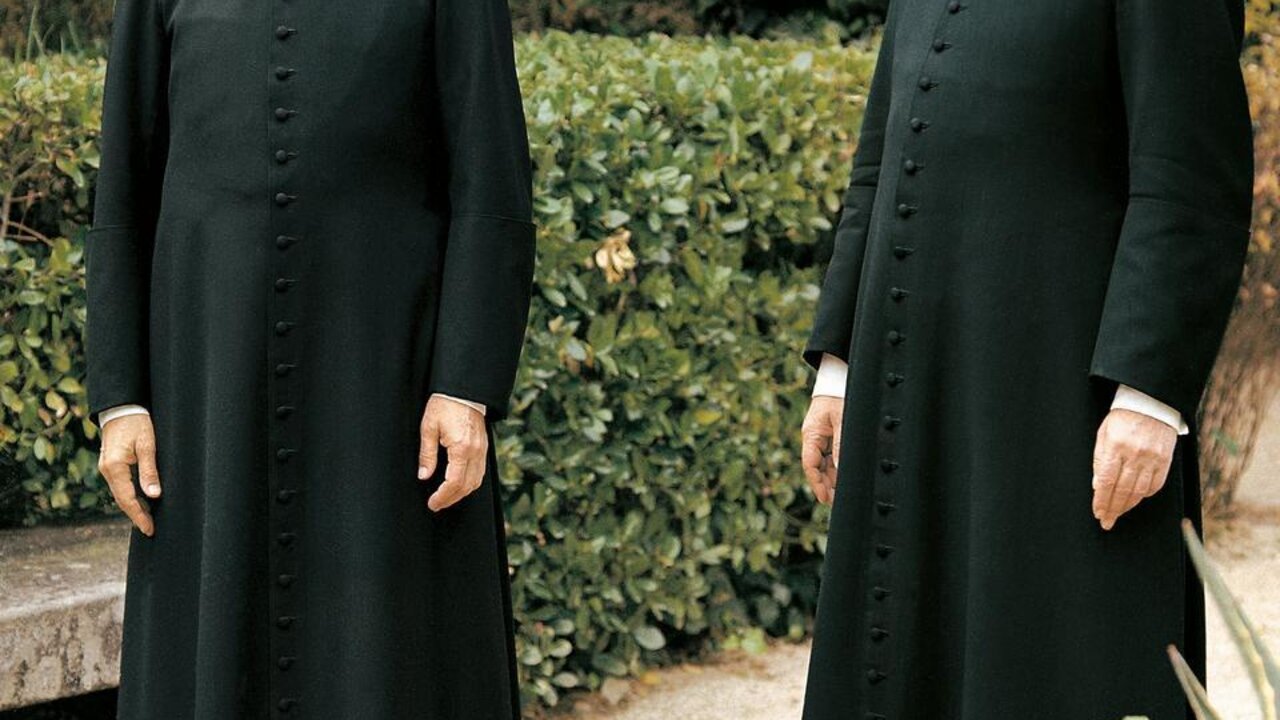 Don &Aacute;lvaro del Portillo con san Josemar&iacute;a