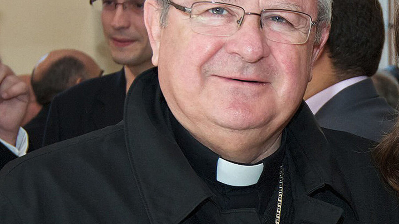 Monse&ntilde;or Javier Salinas, obispo diocesano de Mallorca.