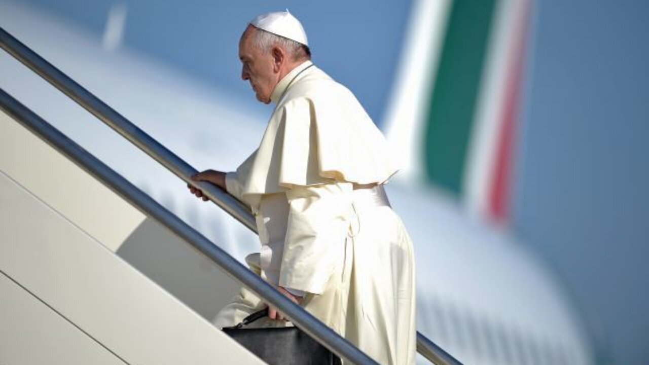 a vuelo papal